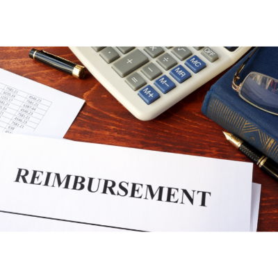 reimbursement form with calculator